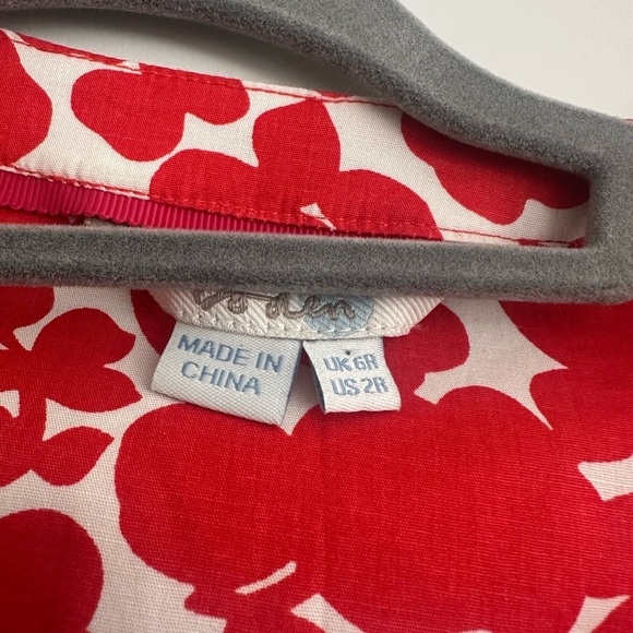 Boden - Red and white dress - Picture 4 of 6